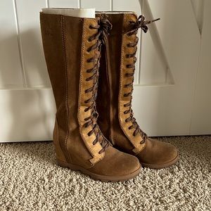 Sorel Tall Lace-Up Boots